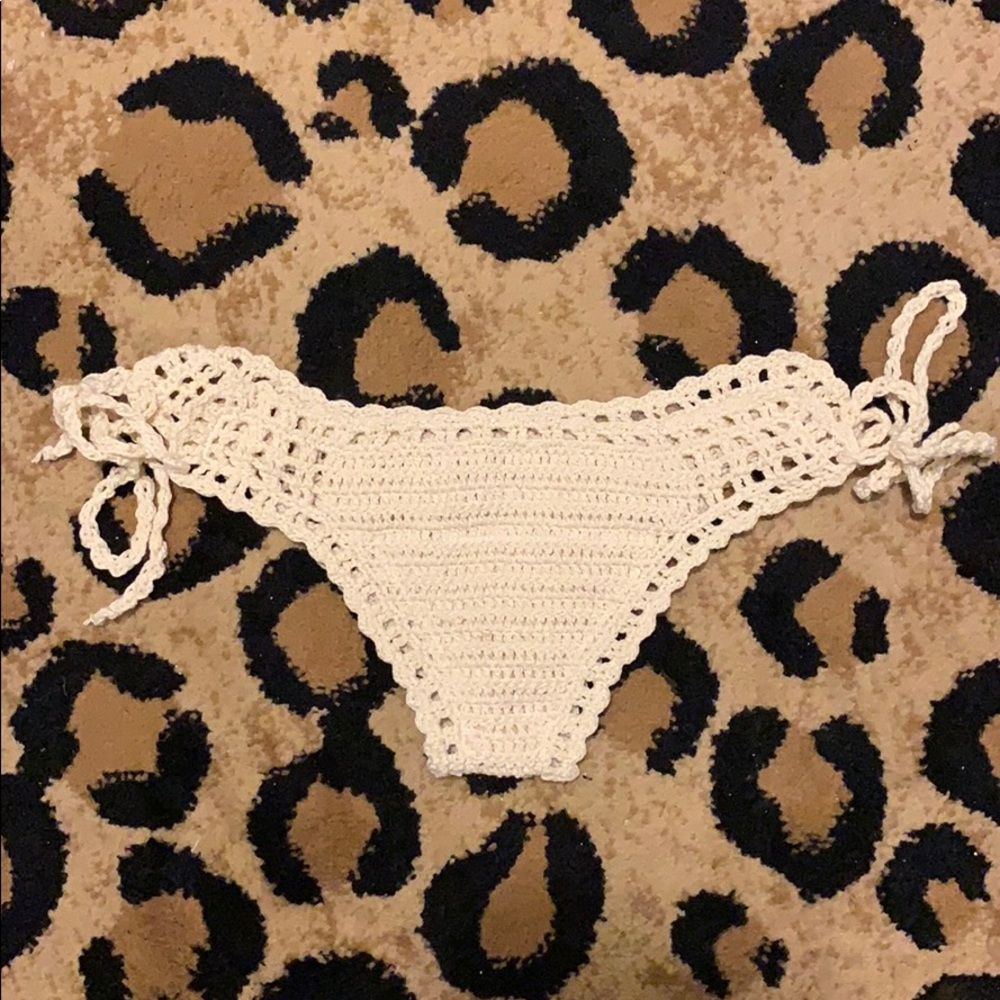 Handmade crochet bikini bottom